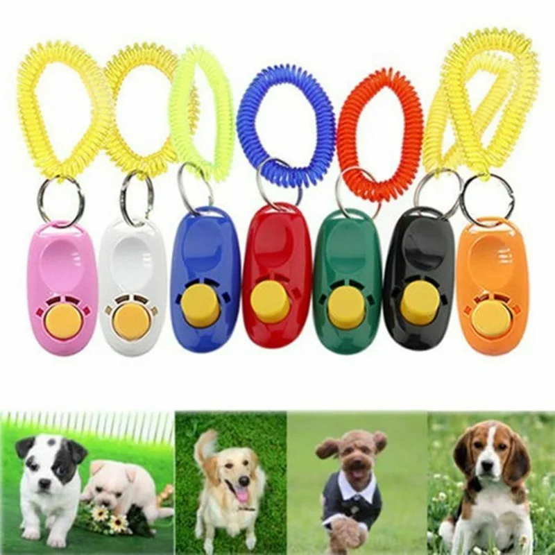 10PCS/Lot Dog Clicker Toys Pet Tranining Clicker Obedience Dog Cat Training Trainer Radom Color with Bracelet Drop Shipping
10PCS/Lot Dog Clicker Toys Pet Tranining Clicker Obedience Dog Cat Training Trainer Radom Color with Bracelet Drop Shipping