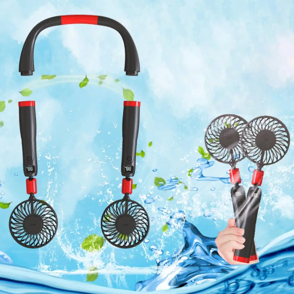 USB Portable Neck Fan Detachable Handheld Fan Universal Adjustment Multi-function Desk Fan with Rechargeable Battery
USB Portable Neck Fan Detachable Handheld Fan Universal Adjustment Multi-function Desk Fan with Rechargeable Battery