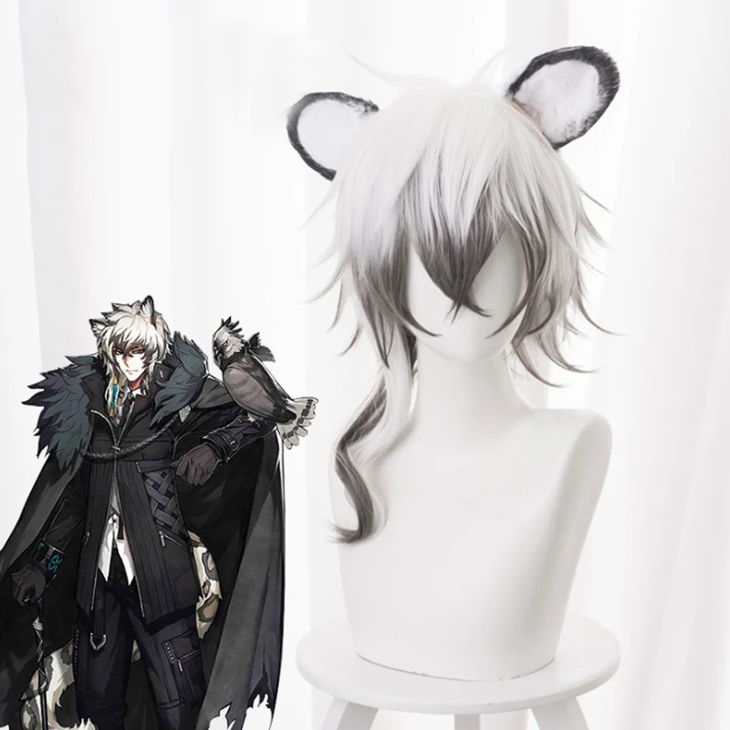 Arknights Silverash белый серый смешанный с заячьими ушками термостойкие синтетические волосы Хэллоуин вечерние ролевая игра Косплэй + бесплатная п...
Arknights Silverash белый серый смешанный с заячьими ушками термостойкие синтетические волосы Хэллоуин вечерние ролевая игра Косплэй + бесплатная п...
