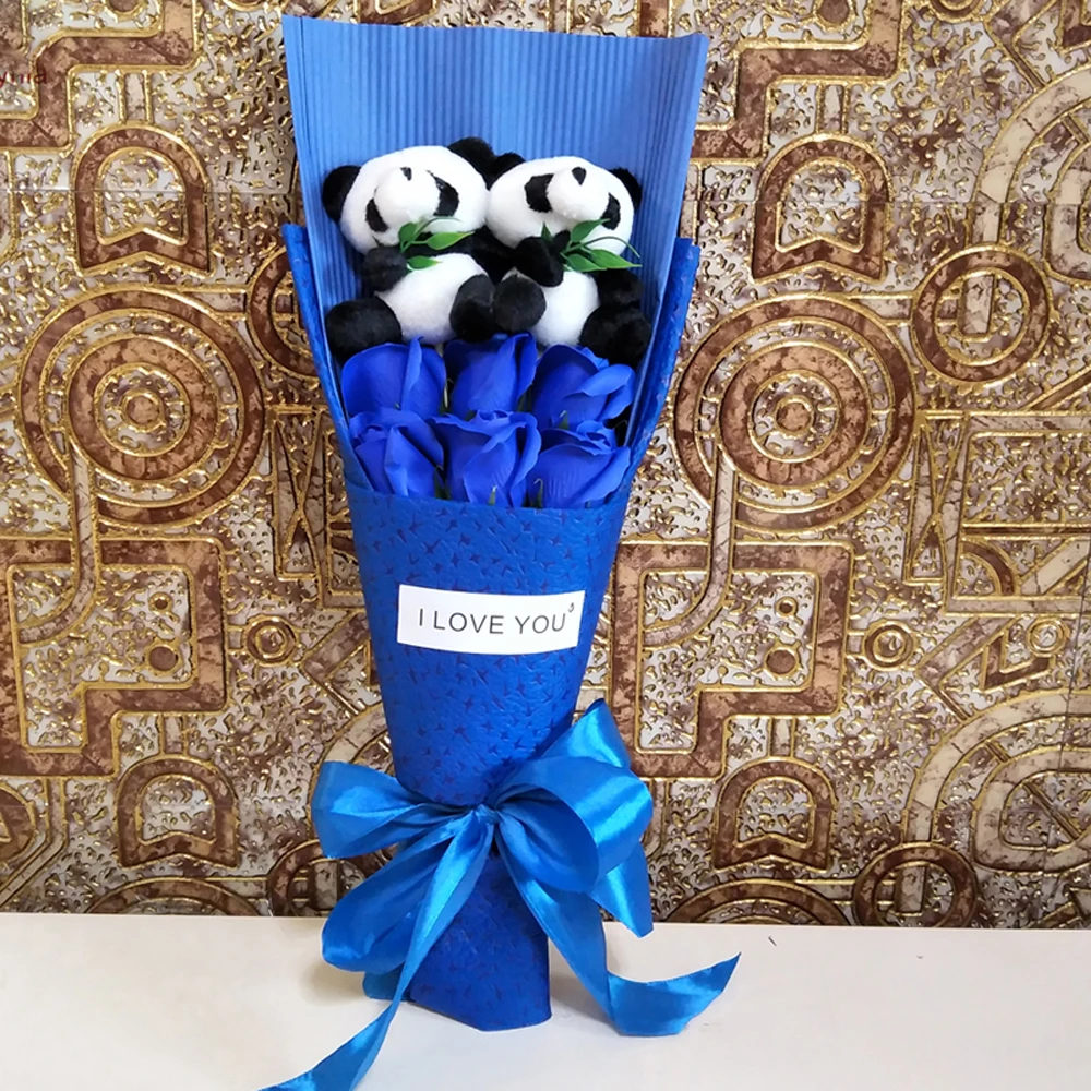 Plush bouquet Toys black white panda Stuffed bouquet Valentine's Day Christmas Gifts
Plush bouquet Toys black white panda Stuffed bouquet Valentine's Day Christmas Gifts