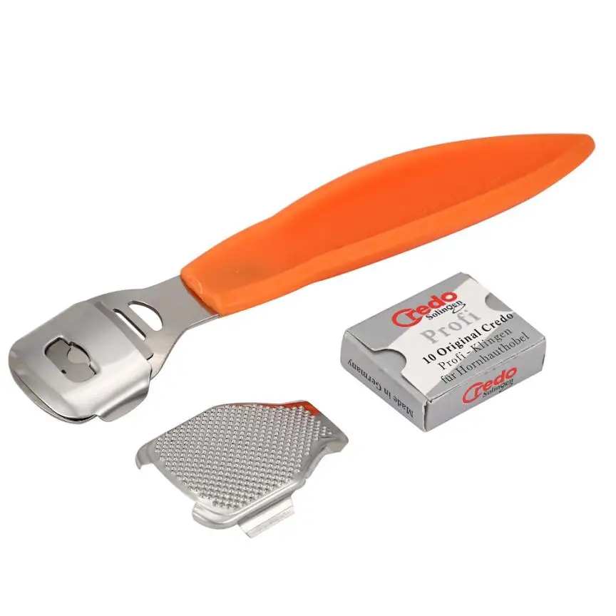 TOP Quality Skin Shaver Corn Cuticle Cutter Remover Rasp Pedicure File Foot Callus 10 Blades Stainless Steel Material
TOP Quality Skin Shaver Corn Cuticle Cutter Remover Rasp Pedicure File Foot Callus 10 Blades Stainless Steel Material