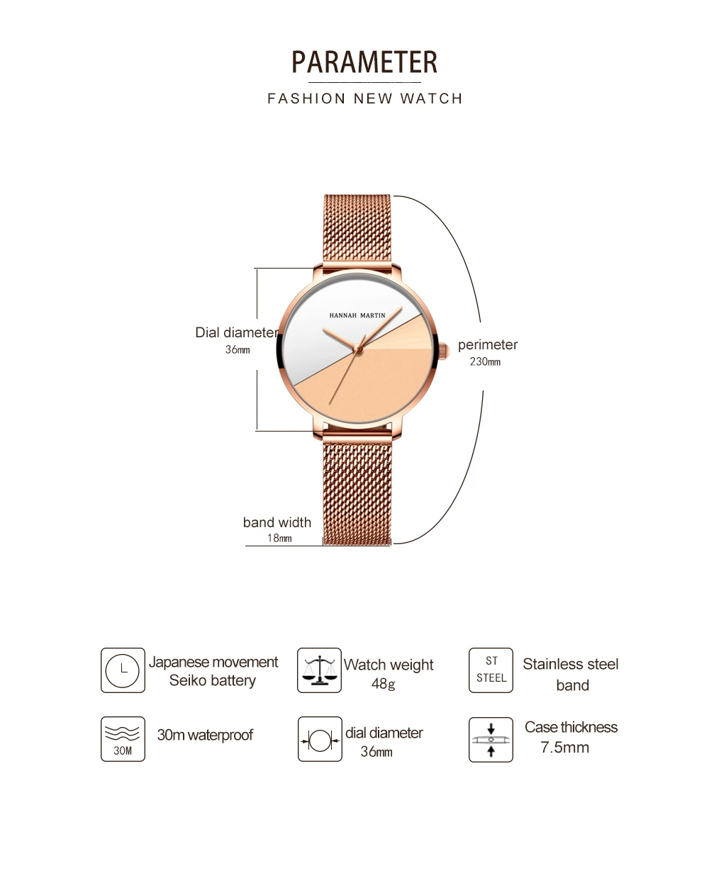 Dropshipping A++++ Quality Japan Quartz Movement Stainless Steel Mesh Band Wrist Watch Vintage Women Waterproof ladies Watches
Dropshipping A++++ Quality Japan Quartz Movement Stainless Steel Mesh Band Wrist Watch Vintage Women Waterproof ladies Watches