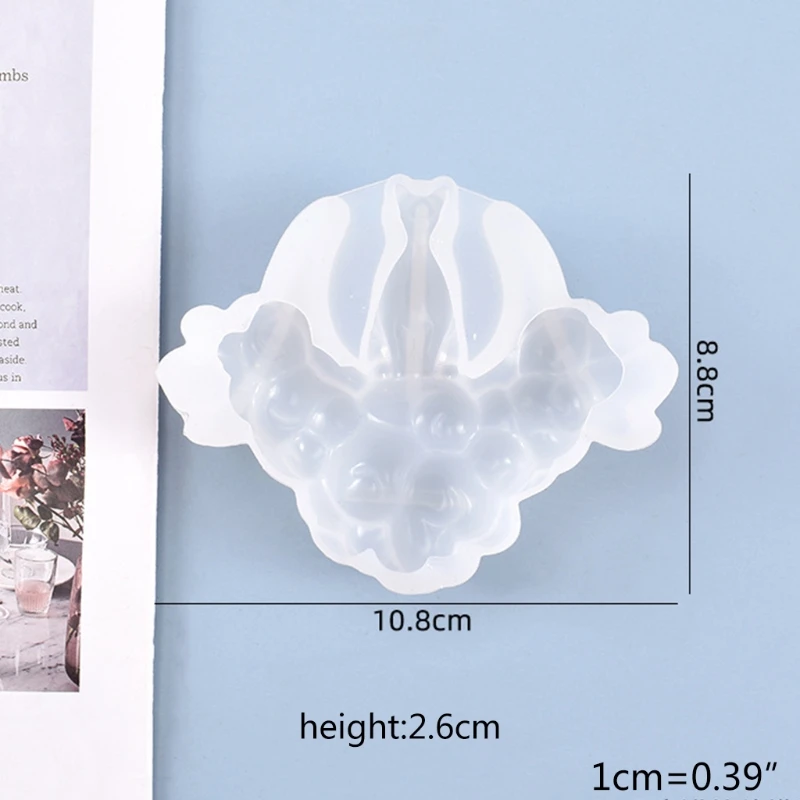 Crystal Epoxy Resin Mold Cute Starry Cat Moon Kitten Pendant Casting Silicone Mould DIY Crafts Decorations Jewelry Tool
Crystal Epoxy Resin Mold Cute Starry Cat Moon Kitten Pendant Casting Silicone Mould DIY Crafts Decorations Jewelry Tool