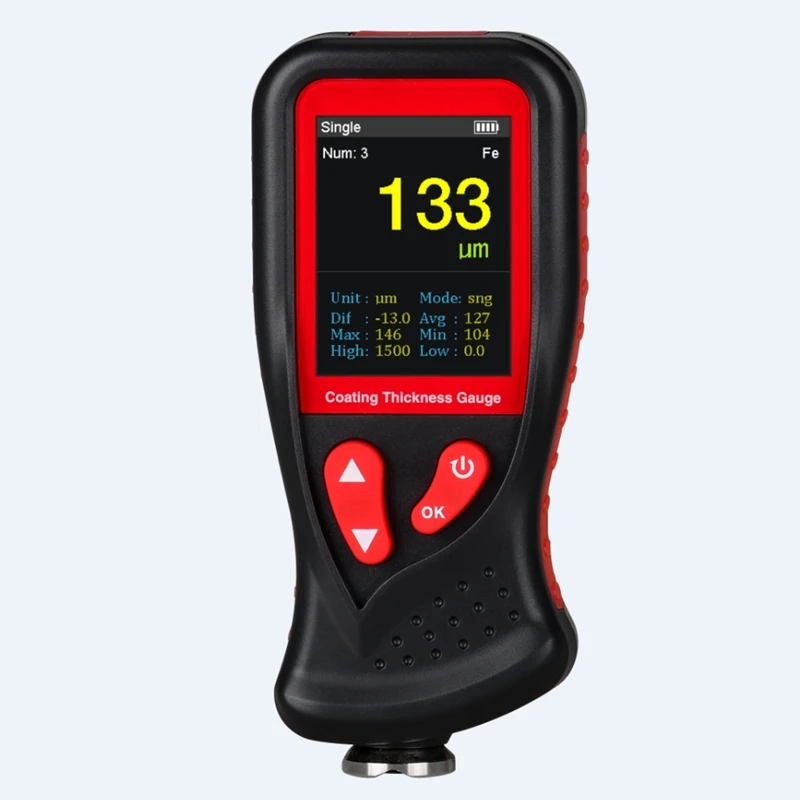 Цифровой толщиномер покрытия Easyover 0-1300 мкм
Цифровой толщиномер покрытия Easyover 0-1300 мкм