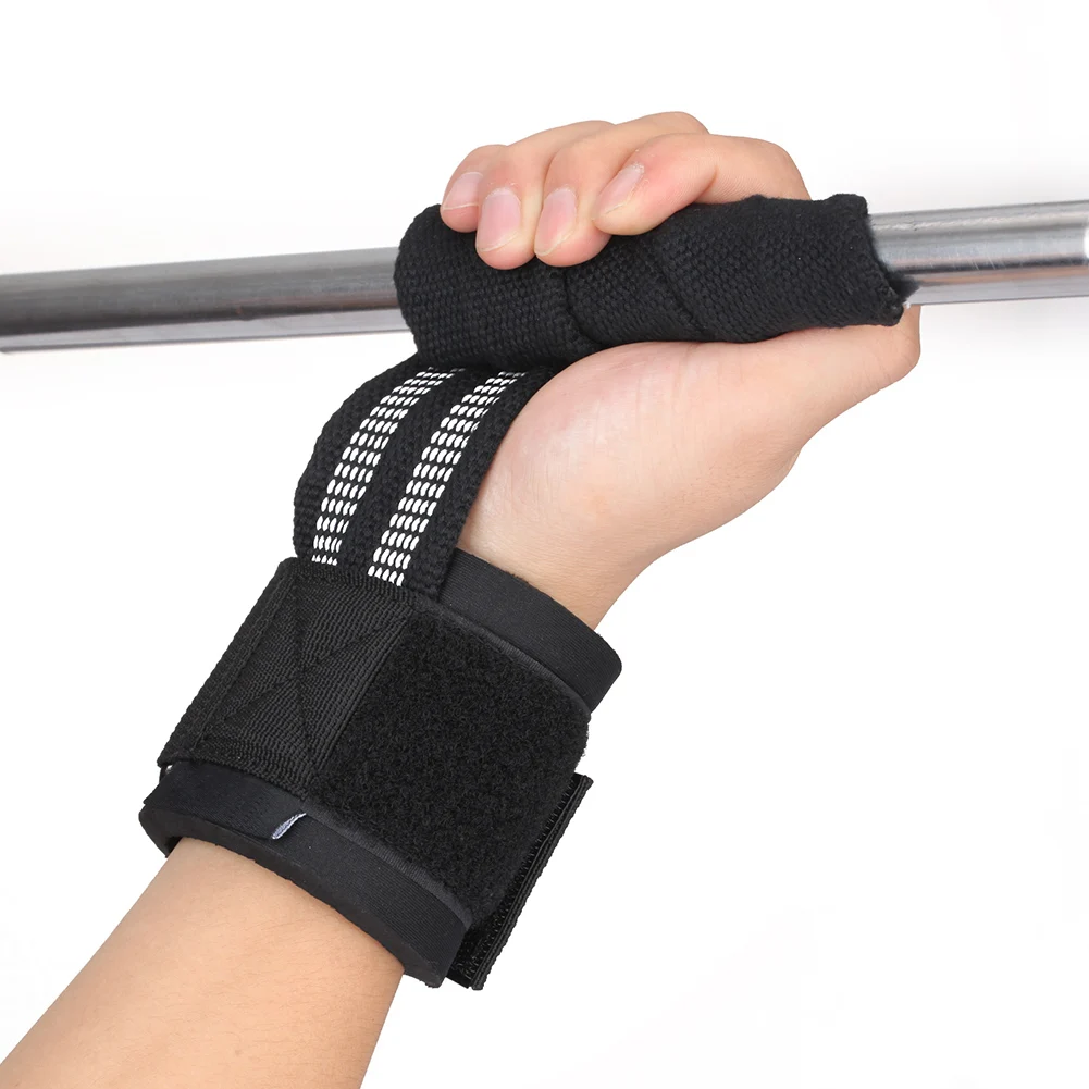 1 Pair Weightlifting Wrist Strap Belt for Bodybuilding Powerlifting Strength Training ALS88
1 Pair Weightlifting Wrist Strap Belt for Bodybuilding Powerlifting Strength Training ALS88