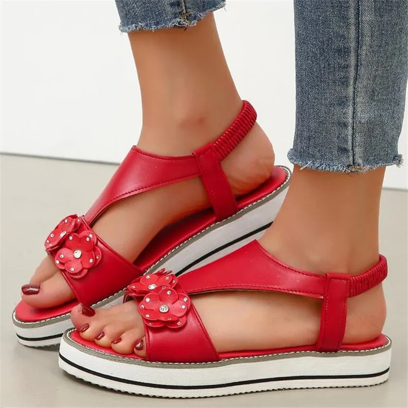 Large size women's platform sandals summer new fashion women shoes casual flowers bottom sandals womens slides beach shoes
Large size women's platform sandals summer new fashion women shoes casual flowers bottom sandals womens slides beach shoes