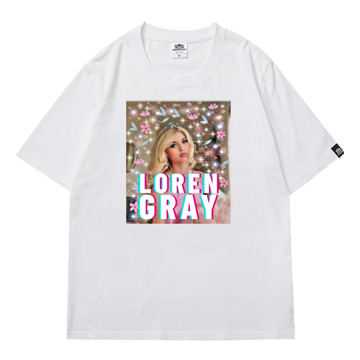 Loren Gray Women's T-shirt Y2k Print Women High Quality T-shirts 2021 Spring/Summer Girl Female Harajuku Short Sleeve Tshirt
Loren Gray Women's T-shirt Y2k Print Women High Quality T-shirts 2021 Spring/Summer Girl Female Harajuku Short Sleeve Tshirt