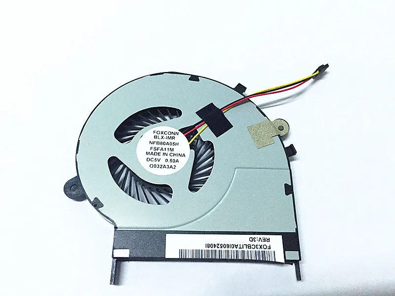 SSEA New laptop CPU Cooling Fan for Toshiba Satellite L50-B L50D-B L50T-B L50DT-B
SSEA New laptop CPU Cooling Fan for Toshiba Satellite L50-B L50D-B L50T-B L50DT-B