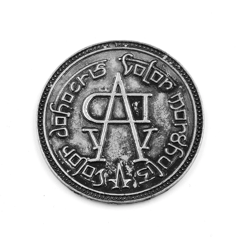 Hot Sell Coin Valar Morghulis High Valyrian Cosplay Metal Coin Faceless Man Iron Coins Prop
Hot Sell Coin Valar Morghulis High Valyrian Cosplay Metal Coin Faceless Man Iron Coins Prop