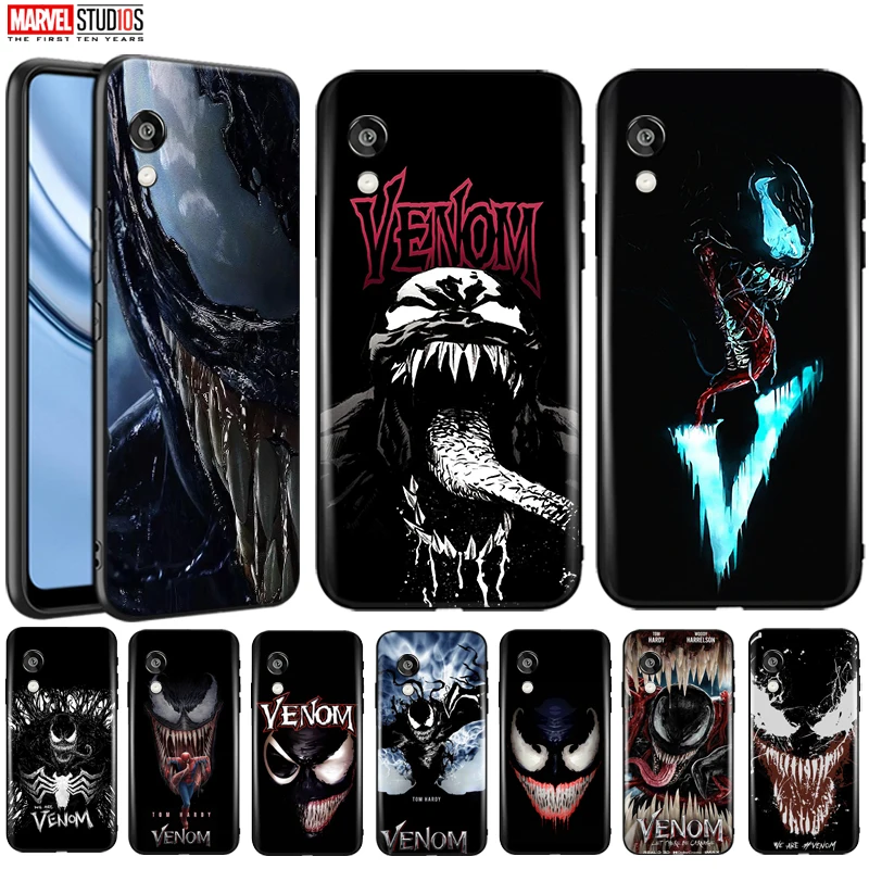 

Venom Phone Case For Huawei Honor 8S Funda Cover Marvel Avengers Comics SpiderMan Captain America Thor Hulk Deadpool