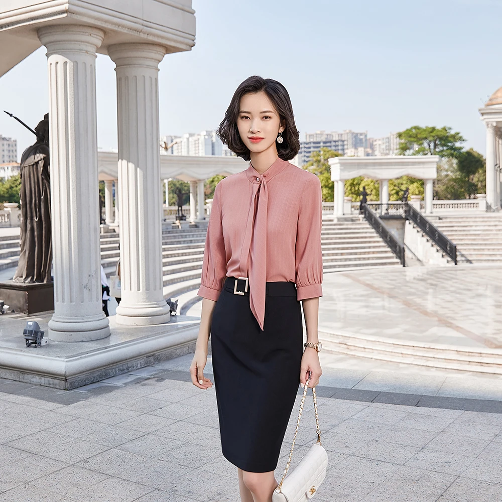 2021 New Summer Elegant Office Ladies Work Wear Women Shirts White Blue Half Sleeve Tops And Blouse Female Plus Size S-4XL
2021 New Summer Elegant Office Ladies Work Wear Women Shirts White Blue Half Sleeve Tops And Blouse Female Plus Size S-4XL