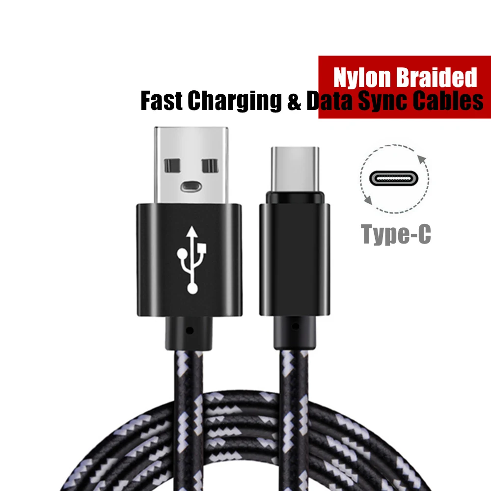 Зарядное устройство с портом USB Type C 2/3 м для Xiaomi mi a3/mi9t/Samsung Galaxy A5/A7
