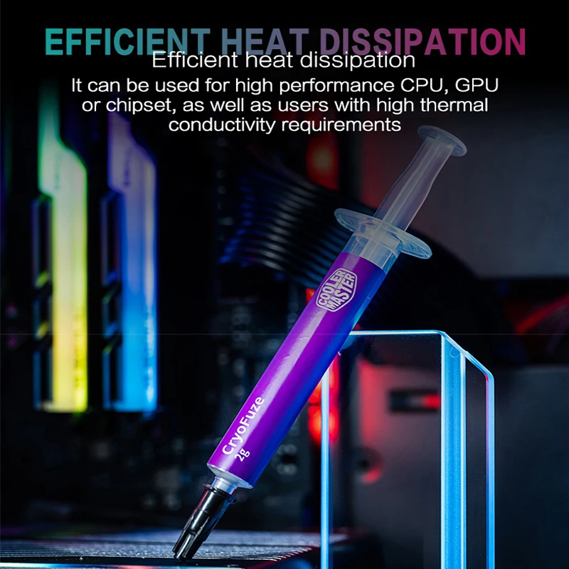 Кулер Мастер Cryofuze CF14 Nano Термальность паста 14W/MK любителей тепла горячая Проводная