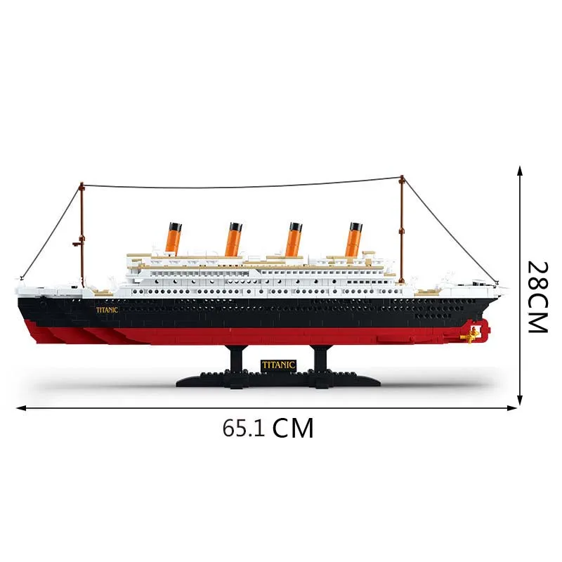 Titanic RMS cruise Boat ship City Model building Kts 3D Blocks Educational Figures DIY toys hobbies for Child Bricks Dropship
Titanic RMS cruise Boat ship City Model building Kts 3D Blocks Educational Figures DIY toys hobbies for Child Bricks Dropship
