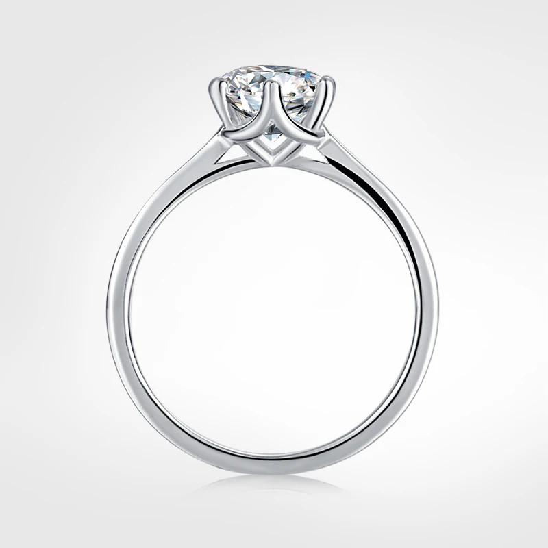 romantic 925 silver Moissanite Ring 6 claws Smooth setting Round Brilliant Cut moissanite proposal ring
romantic 925 silver Moissanite Ring 6 claws Smooth setting Round Brilliant Cut moissanite proposal ring