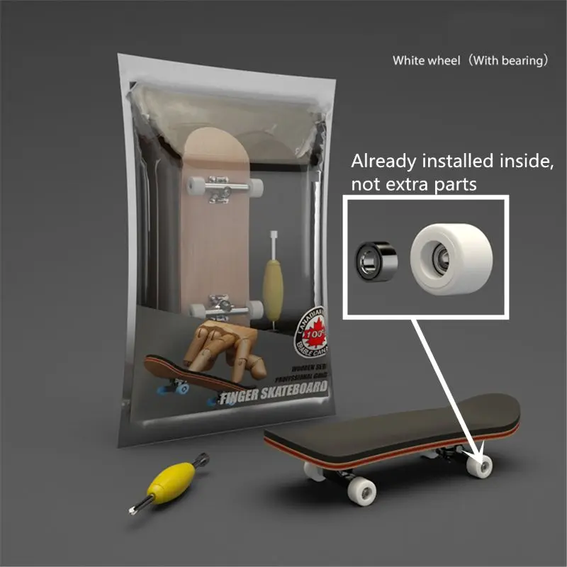 Finger SkateBoard Wooden Fingerboard Toy Professional Stents Finger Skate Set Novelty Children Christmas Gift
Finger SkateBoard Wooden Fingerboard Toy Professional Stents Finger Skate Set Novelty Children Christmas Gift