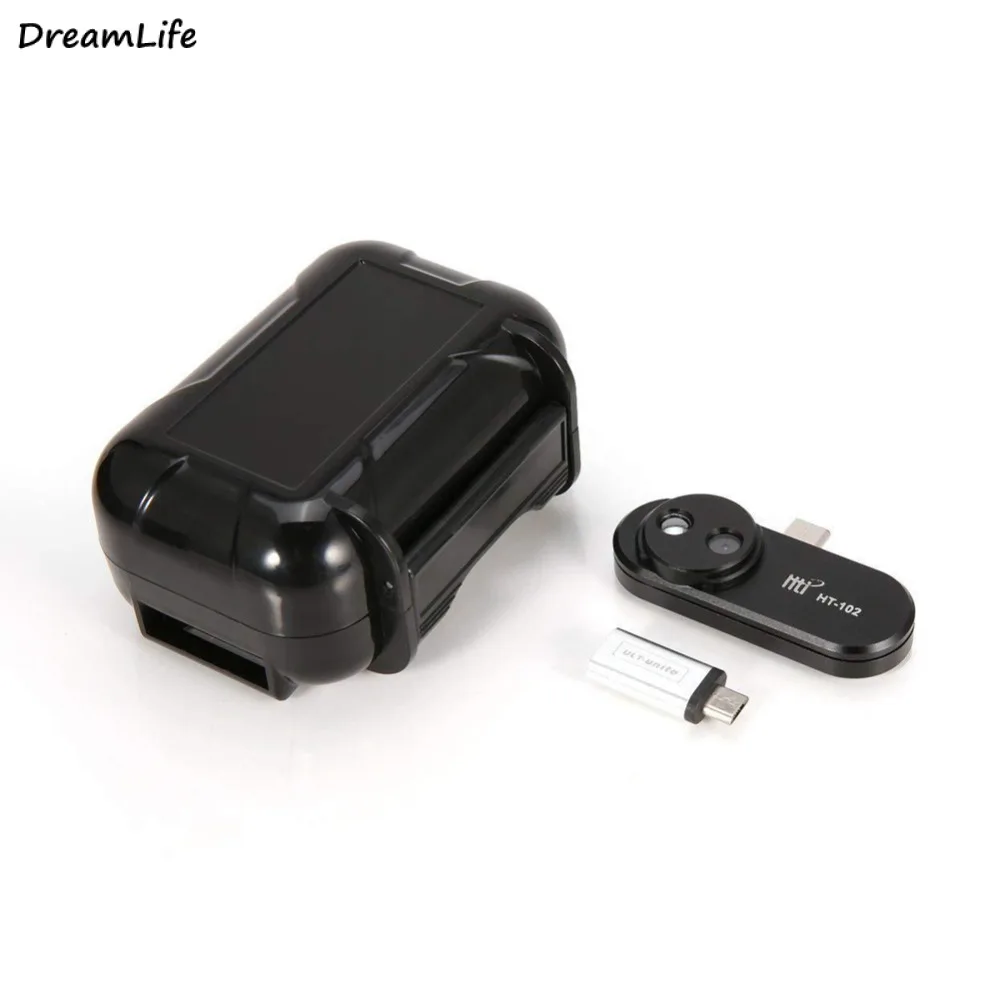HT-102 Mobile Phone Thermal Infrared Imager Tool for Android Type C Thermal Imaging Temperature Detector Support Video Pictures
HT-102 Mobile Phone Thermal Infrared Imager Tool for Android Type C Thermal Imaging Temperature Detector Support Video Pictures