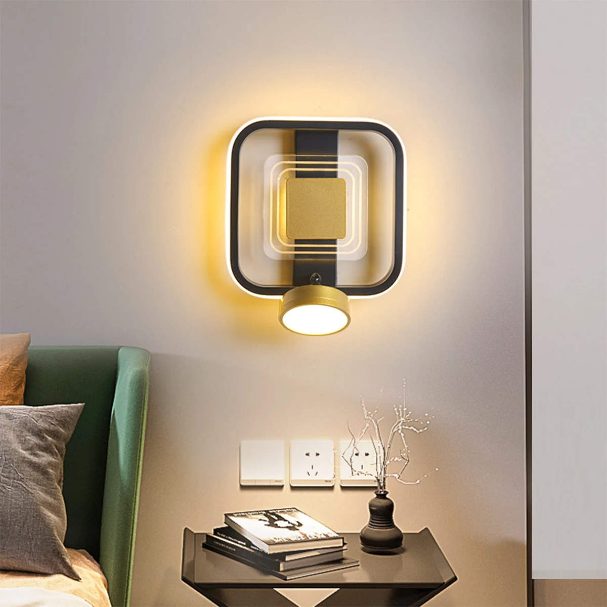 LED Wall Lamp Indoor Lighting Rotate Spotlight Decorative Wall Sconces Home Bedroom Living Room Dining Interior Wall Decor
LED Wall Lamp Indoor Lighting Rotate Spotlight Decorative Wall Sconces Home Bedroom Living Room Dining Interior Wall Decor