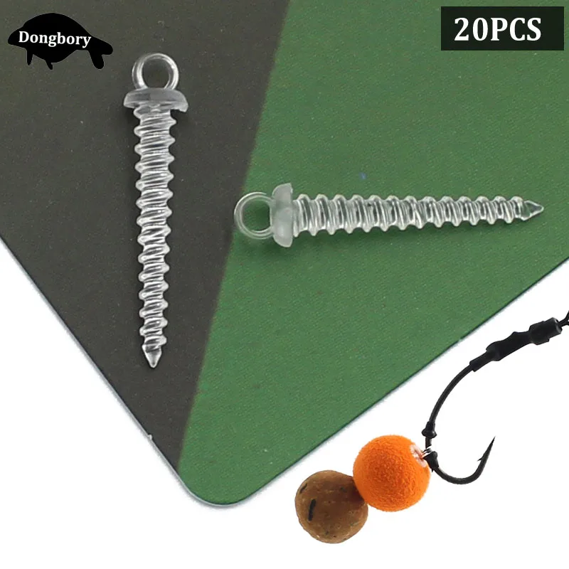 20Pcs Carp Fishing Accessories Carp Bait Screw Boilies Holder Screw Baits Stoppers Plastic Bait Stops Screw for Fishing Terminal
20Pcs Carp Fishing Accessories Carp Bait Screw Boilies Holder Screw Baits Stoppers Plastic Bait Stops Screw for Fishing Terminal