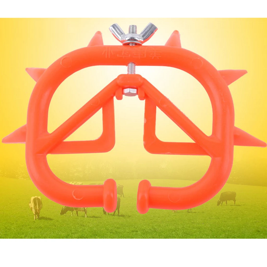 40 pieces PP Plastic Easy To Wean Calving Weaning Feeding Calf Weaner Farm /Livestock Anti Sucking Red
40 pieces PP Plastic Easy To Wean Calving Weaning Feeding Calf Weaner Farm /Livestock Anti Sucking Red