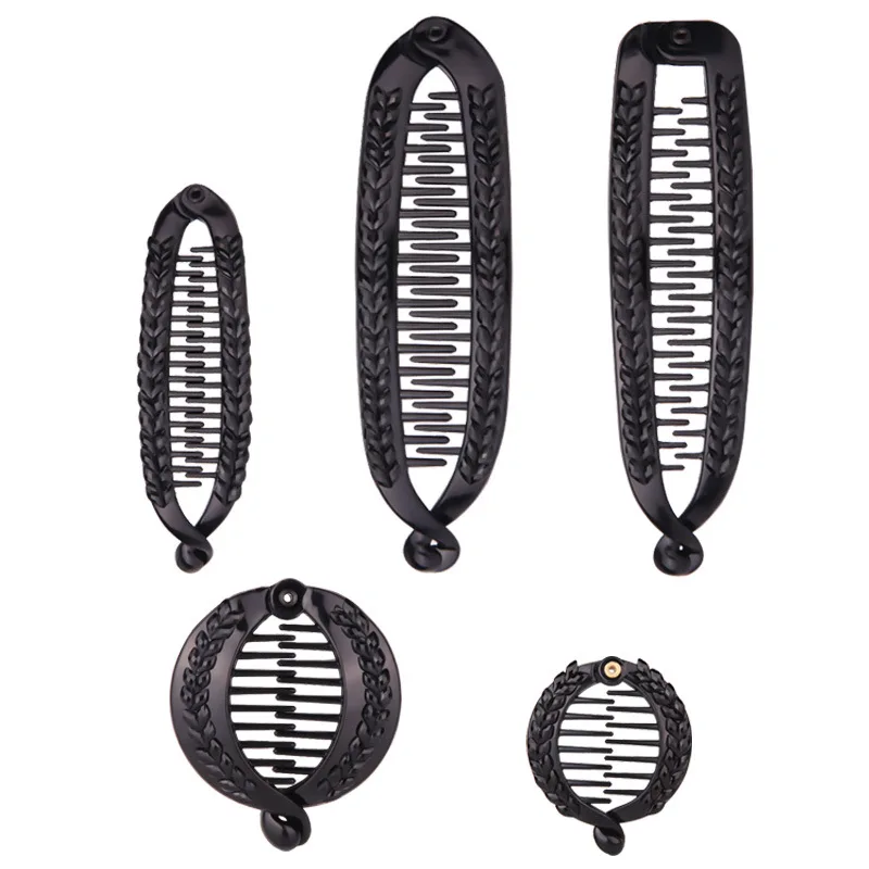 Black Rice Ears Diamond Ponytail Clip Women Hair Accessories Hairpin Korean Fashion Plastic Banana Clip Hair Comb Hot Style
Black Rice Ears Diamond Ponytail Clip Women Hair Accessories Hairpin Korean Fashion Plastic Banana Clip Hair Comb Hot Style