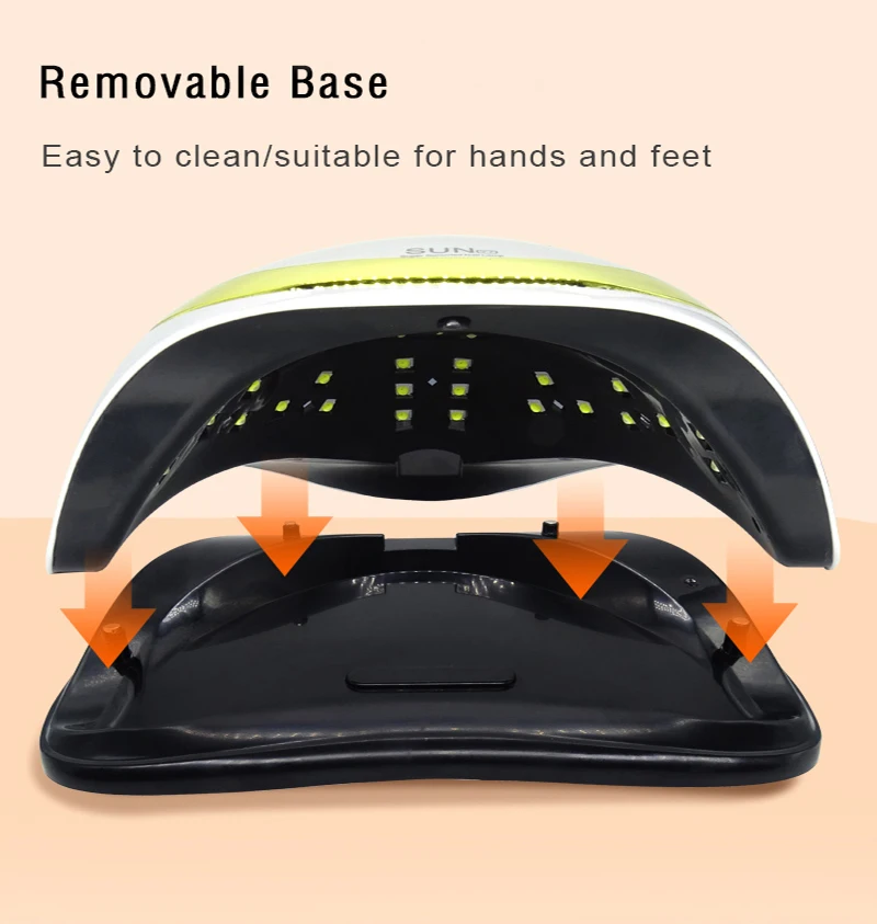 SUN Y7 168W UV Lamp For Nail 36/57 LED Lamp For Manicure Gel Lamp Suitable For All Gels Ice Lamp 10s Quick Drying Auto Sensor
SUN Y7 168W UV Lamp For Nail 36/57 LED Lamp For Manicure Gel Lamp Suitable For All Gels Ice Lamp 10s Quick Drying Auto Sensor