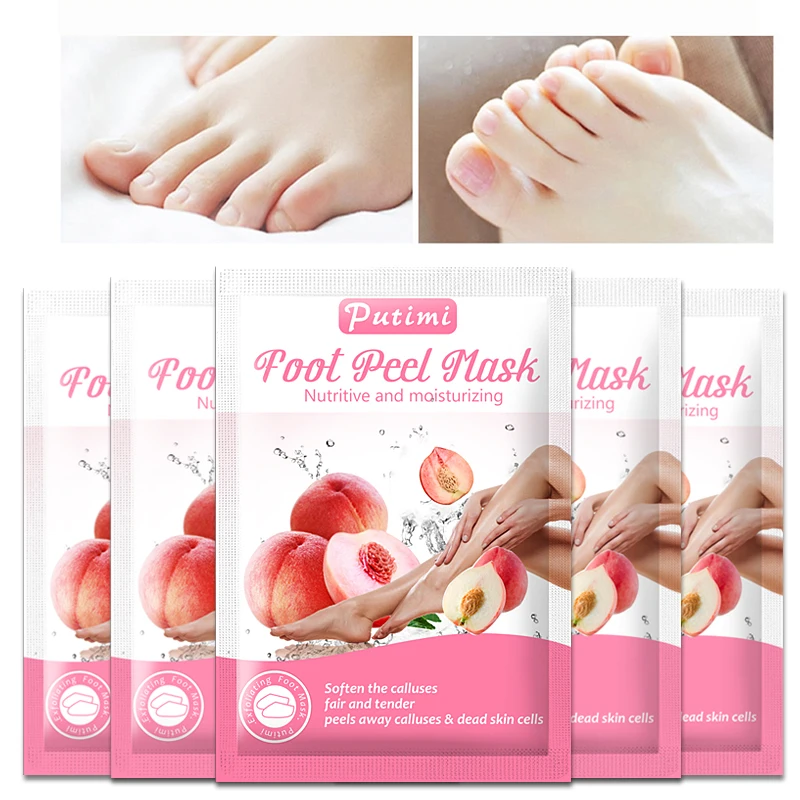 PUTIMI 6Packs Lavender Nourishing Foot Mask Remove Dead Skin Heels Foot Peeling Mask for Legs Exfoliating Socks for Pedicure
PUTIMI 6Packs Lavender Nourishing Foot Mask Remove Dead Skin Heels Foot Peeling Mask for Legs Exfoliating Socks for Pedicure