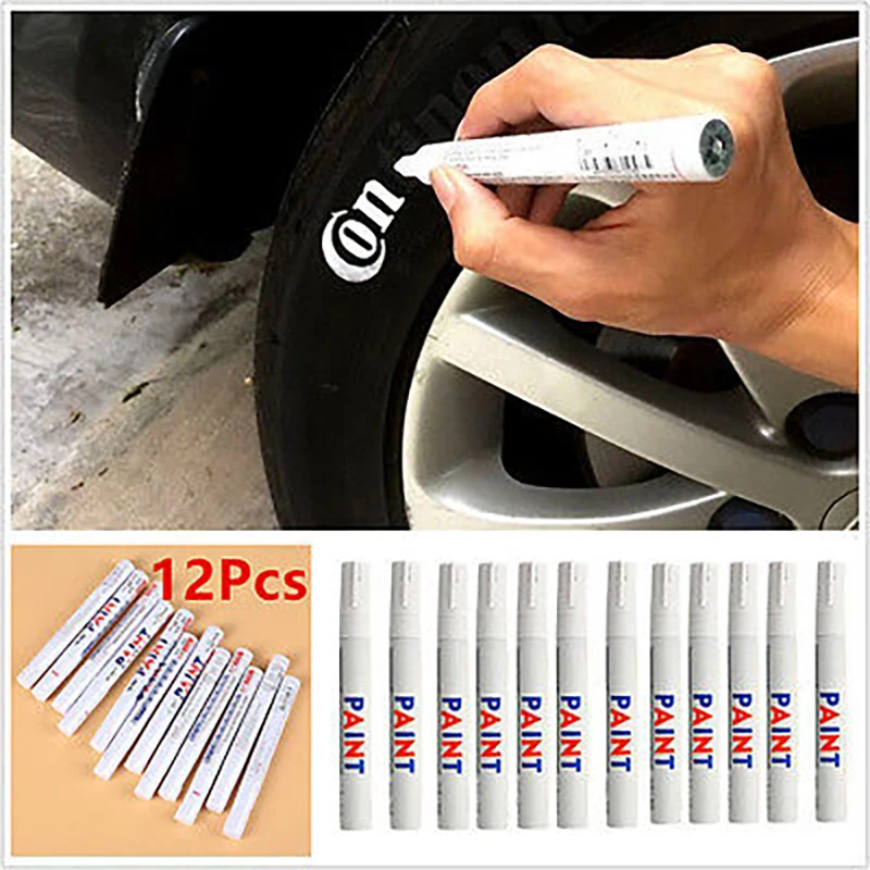 Universal Paint Pen Accessories Tire Tread Waterproof White Car Paint Pen Rubber Paint Pen
Universal Paint Pen Accessories Tire Tread Waterproof White Car Paint Pen Rubber Paint Pen