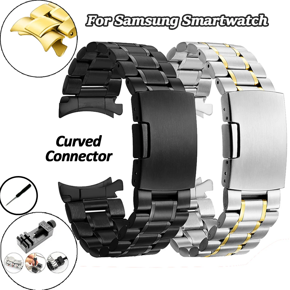 20mm 22mm Stainless Steel Watch band for Samsung Galaxy Watch 3 Gear S3 Classic Frontier Watch Strap for Galaxy Watch3 41mm 45mm
20mm 22mm Stainless Steel Watch band for Samsung Galaxy Watch 3 Gear S3 Classic Frontier Watch Strap for Galaxy Watch3 41mm 45mm