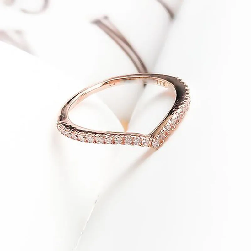 100% 925 Sterling Silver Pan Ring Rose Gold With Crystal Pan Ring For Women Wedding Party Gift Fashion Jewelry
100% 925 Sterling Silver Pan Ring Rose Gold With Crystal Pan Ring For Women Wedding Party Gift Fashion Jewelry