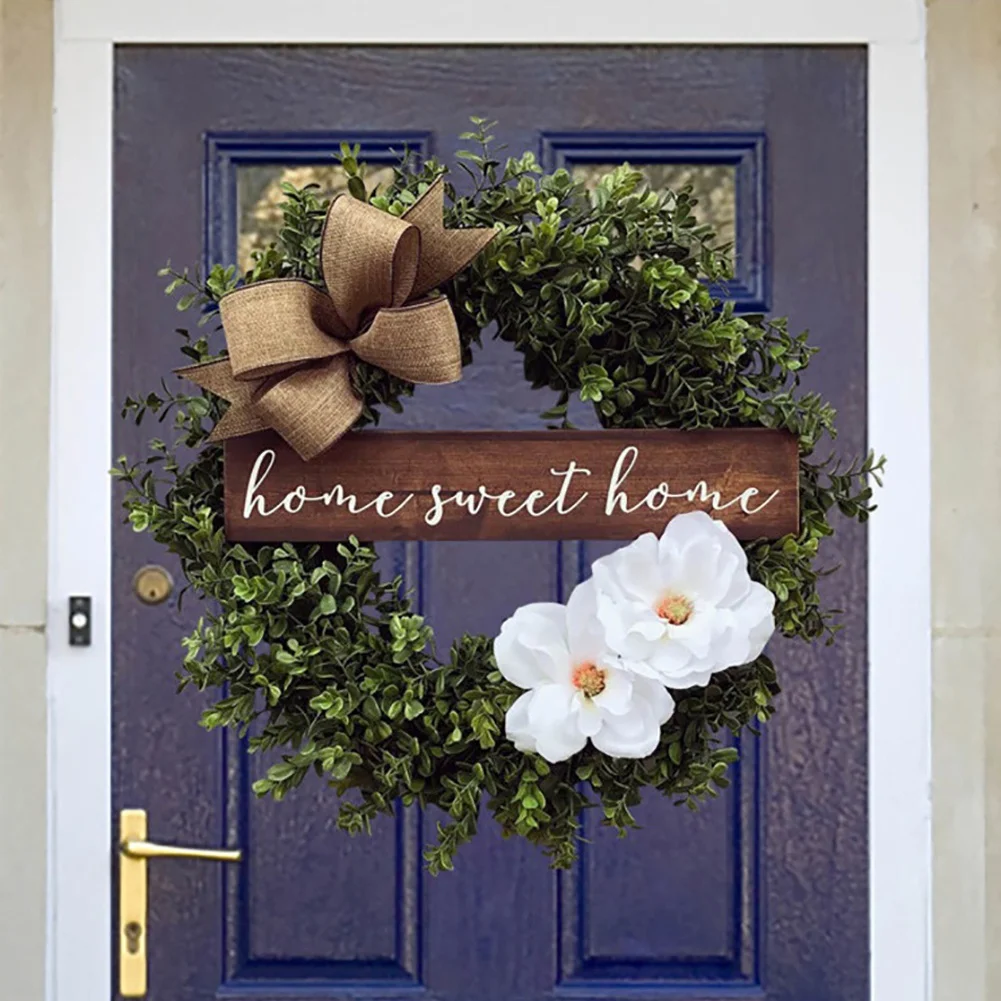 Christmas Welcome Decorative Handmade Simulation Leaf High Quality Wreath Enhance The Holiday Atmosphere
Christmas Welcome Decorative Handmade Simulation Leaf High Quality Wreath Enhance The Holiday Atmosphere