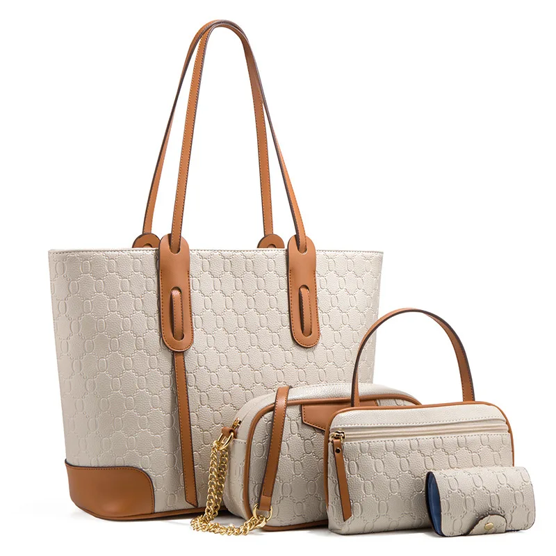 4pcs set Women fashion handbag luxury brand tote bag female designer shoulder bag leather purse clutch phone bag hand bag set
4pcs set Women fashion handbag luxury brand tote bag female designer shoulder bag leather purse clutch phone bag hand bag set
