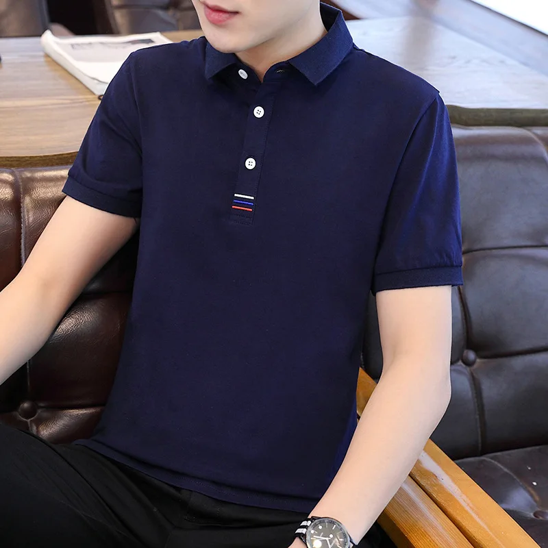 Casual Men 2021 New Polo Shirts Fashion printing High Streetwear Beach solid male shirt Versatile High Quality Short Sleeve
Casual Men 2021 New Polo Shirts Fashion printing High Streetwear Beach solid male shirt Versatile High Quality Short Sleeve