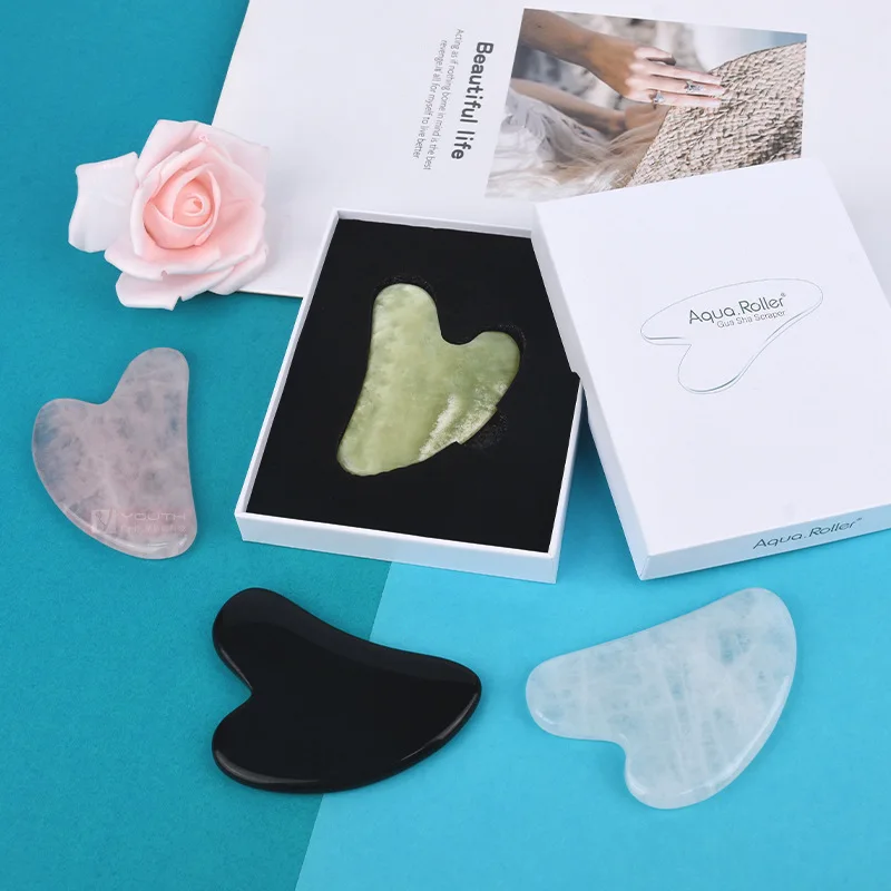 Natural Jade Stone Gua Sha Massage Board for Face Scraping Acupuncture Gua Sha Acupoint Face Eye Care Guasha Massage for Face
Natural Jade Stone Gua Sha Massage Board for Face Scraping Acupuncture Gua Sha Acupoint Face Eye Care Guasha Massage for Face