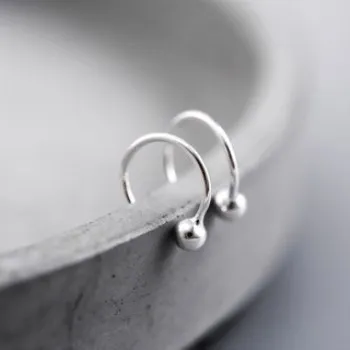 Earrings Semi-circular Spherical Simple Japanese and Korean Students All-match Earrings for Women SE102.01
Earrings Semi-circular Spherical Simple Japanese and Korean Students All-match Earrings for Women SE102.01