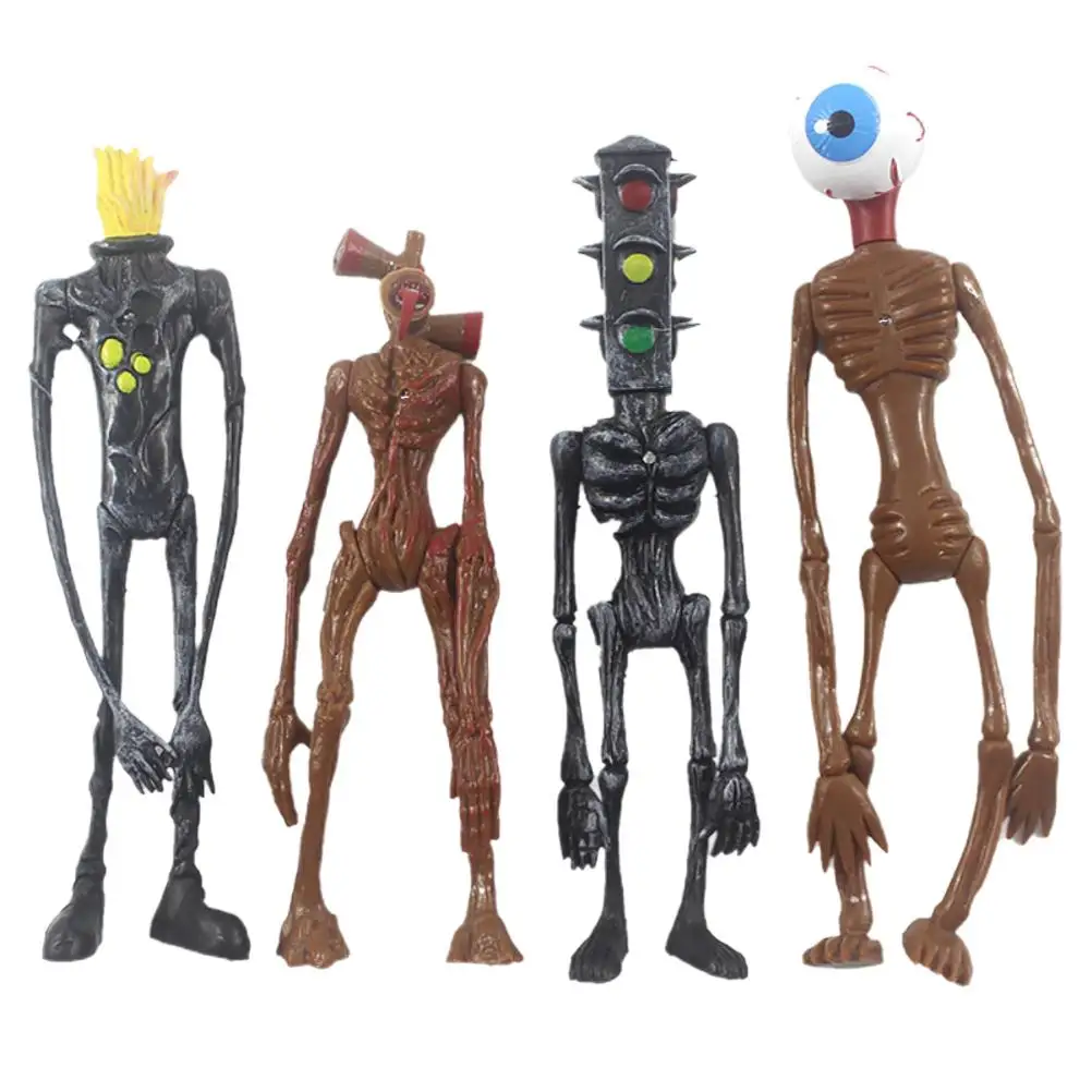 4Pcs/Lot Cartoon Head Action Figure Toys Cartoon Sirenhead Horror Model Sculpture Doll Figurines Children Gifts Home Decor
4Pcs/Lot Cartoon Head Action Figure Toys Cartoon Sirenhead Horror Model Sculpture Doll Figurines Children Gifts Home Decor