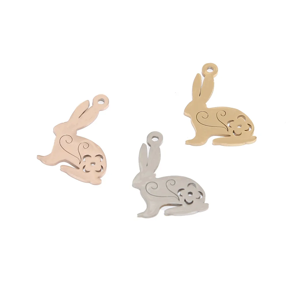 High Quality Stainless Steel Rabbit Bunny Pendants Charms for DIY Hand Making Necklace Bracelet Earrings Tags For Women Men
High Quality Stainless Steel Rabbit Bunny Pendants Charms for DIY Hand Making Necklace Bracelet Earrings Tags For Women Men