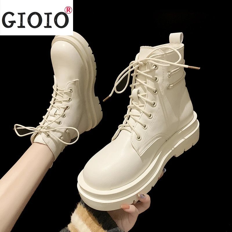 New Martin Boots Leather Women's Ankle Boots Thick Bottom Zipper Shoes Woman Winter Warm Shoes Fashion Footwear Zapatillas Mujer
New Martin Boots Leather Women's Ankle Boots Thick Bottom Zipper Shoes Woman Winter Warm Shoes Fashion Footwear Zapatillas Mujer