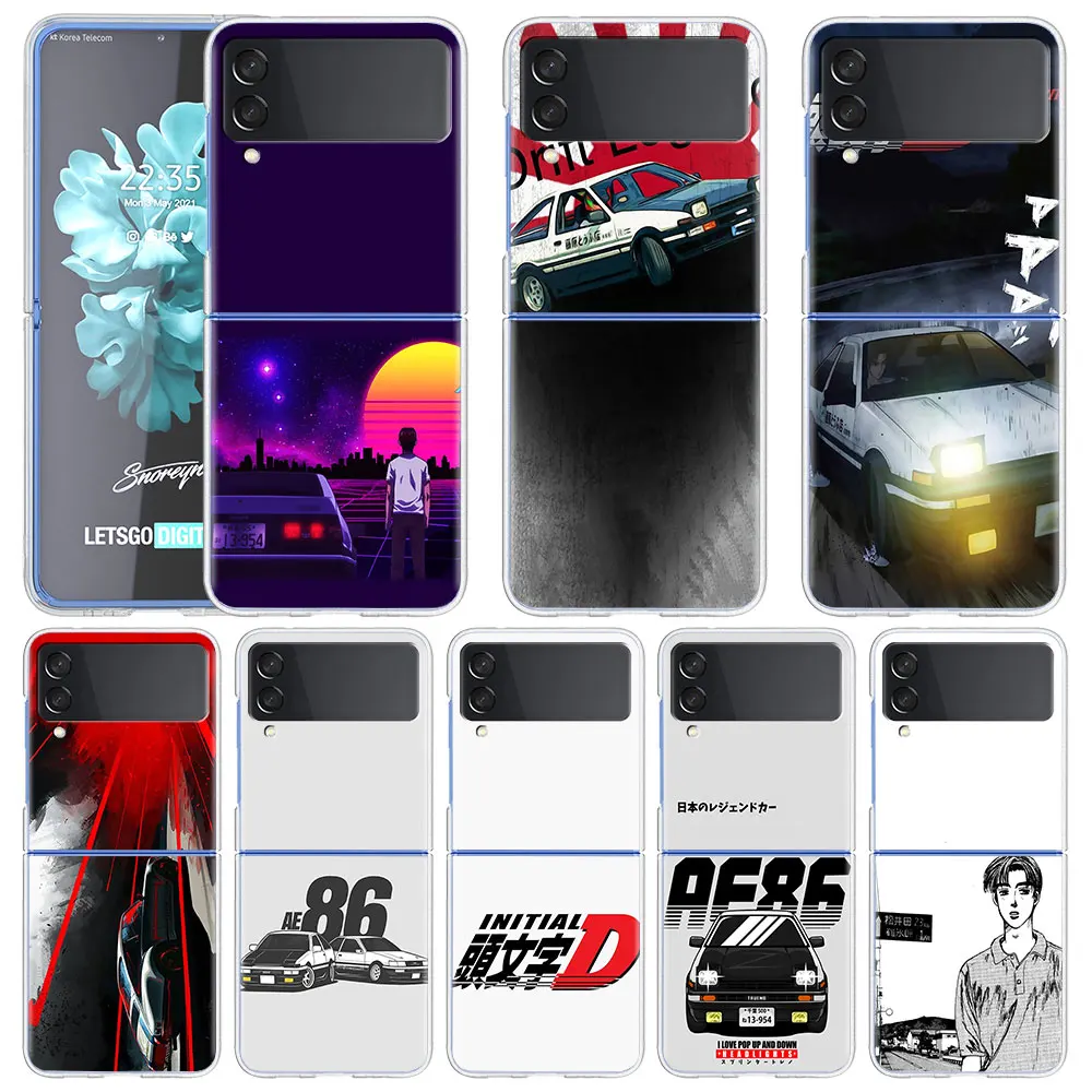 Folding Case for Samsung Galaxy Z Flip 3 5G Full Protection Cover for Samsung Z Flip 5G Clear Phone Shell nitial D Ae86 Purple
Folding Case for Samsung Galaxy Z Flip 3 5G Full Protection Cover for Samsung Z Flip 5G Clear Phone Shell nitial D Ae86 Purple