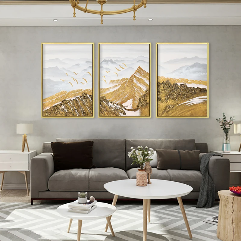 Abstract Golden Snow Mountain Bird Landscape Poster Wall Art Canvas Painting Print Picture For Living Room Modern Home Decor 
Abstract Golden Snow Mountain Bird Landscape Poster Wall Art Canvas Painting Print Picture For Living Room Modern Home Decor