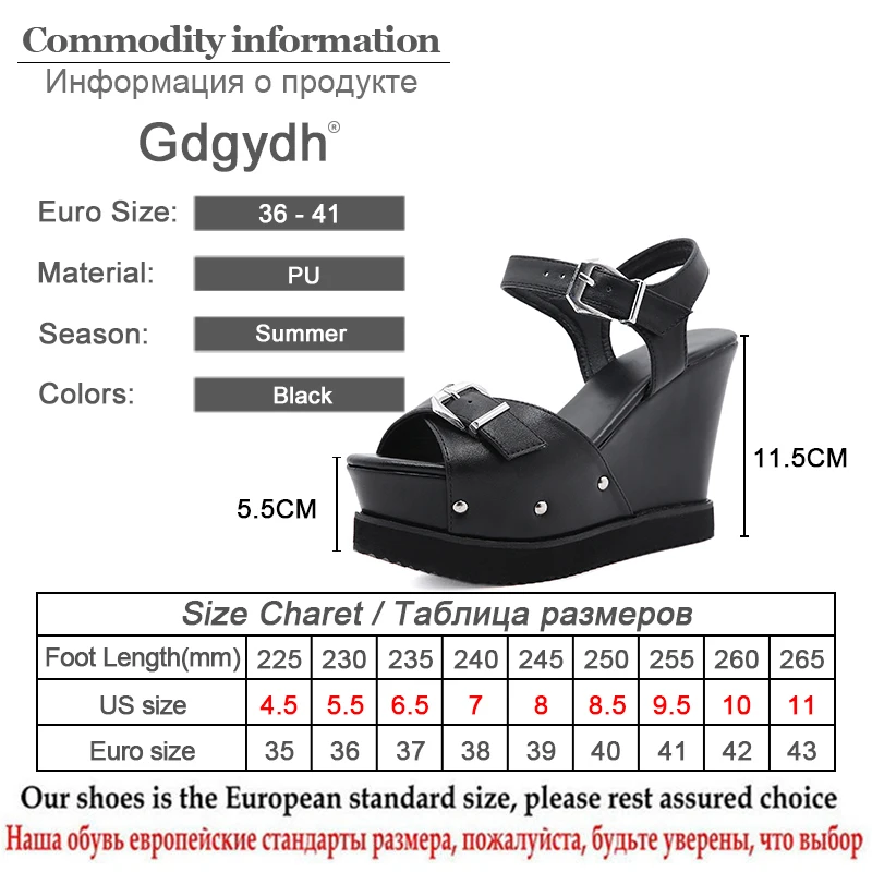Gdgydh Fish Mouth Summer Thick Bottom High Heeled Sandals For Women Waterproof Platform Increased Height Sponge Cake Summer Shoe
Gdgydh Fish Mouth Summer Thick Bottom High Heeled Sandals For Women Waterproof Platform Increased Height Sponge Cake Summer Shoe