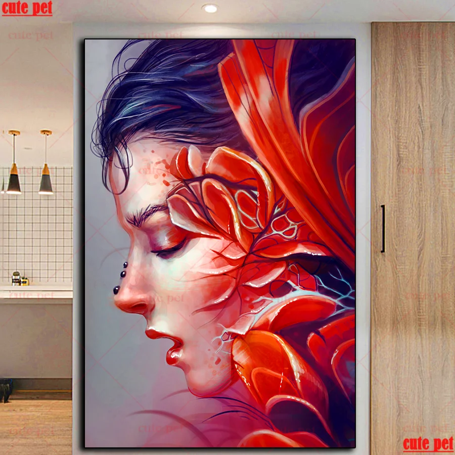 Full Square /Round Drill Fantasy woman mosaic puzzle 5D Diy Diamond Painting 3D Embroidery Cross Stitch 5D Rhinestone Home Decor
Full Square /Round Drill Fantasy woman mosaic puzzle 5D Diy Diamond Painting 3D Embroidery Cross Stitch 5D Rhinestone Home Decor