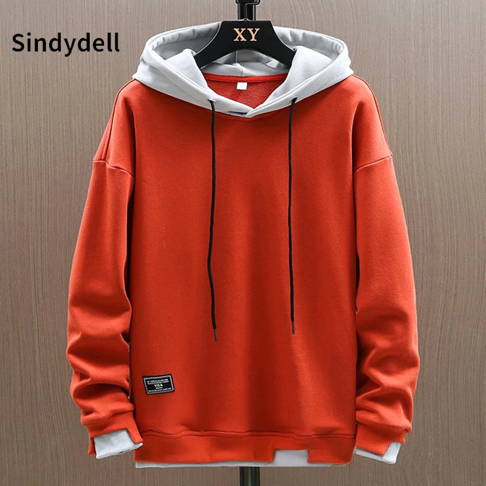 2021 Sindydell Men Hoodies Casual Harajuku Hoodie Solid Men Clothing Tops Pullover Hoodie Men Spring and Autumn Sweatshirt
2021 Sindydell Men Hoodies Casual Harajuku Hoodie Solid Men Clothing Tops Pullover Hoodie Men Spring and Autumn Sweatshirt