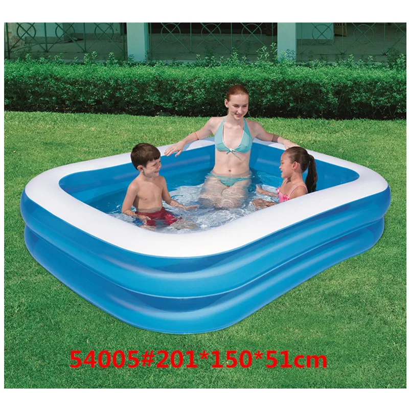 

Inflatable Baby Swimming Pool Eco-friendly Pvc Portable Children Bath Tub Kids Mini-playground 201*105*51cm Balloon Polka Dot