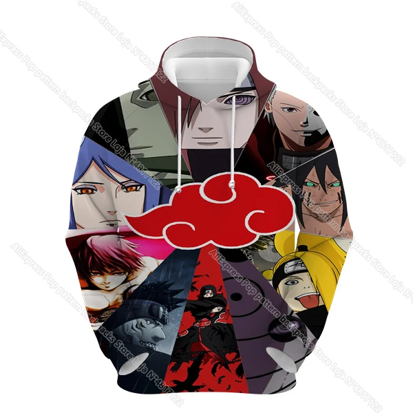 Naruto Hoodies Sweatshirts Clothes Akatsuki Men Women Hoodie 3D Uchiha Itachi High Quality Boys Girls Teens Tracksuit
Naruto Hoodies Sweatshirts Clothes Akatsuki Men Women Hoodie 3D Uchiha Itachi High Quality Boys Girls Teens Tracksuit