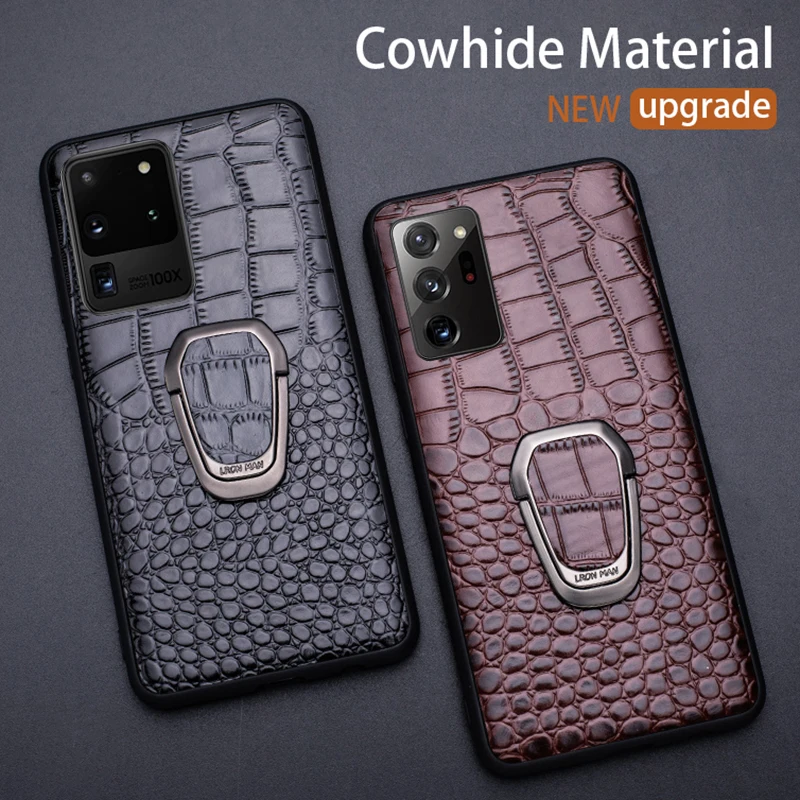 Genuine Leather Phone Case For Samsung Galaxy S22 S20 S10e Note 10 20 Ultra S8 S9 Plus Z Flip 4 Cowhide Magnetic Kickstand Cover 
Genuine Leather Phone Case For Samsung Galaxy S22 S20 S10e Note 10 20 Ultra S8 S9 Plus Z Flip 4 Cowhide Magnetic Kickstand Cover