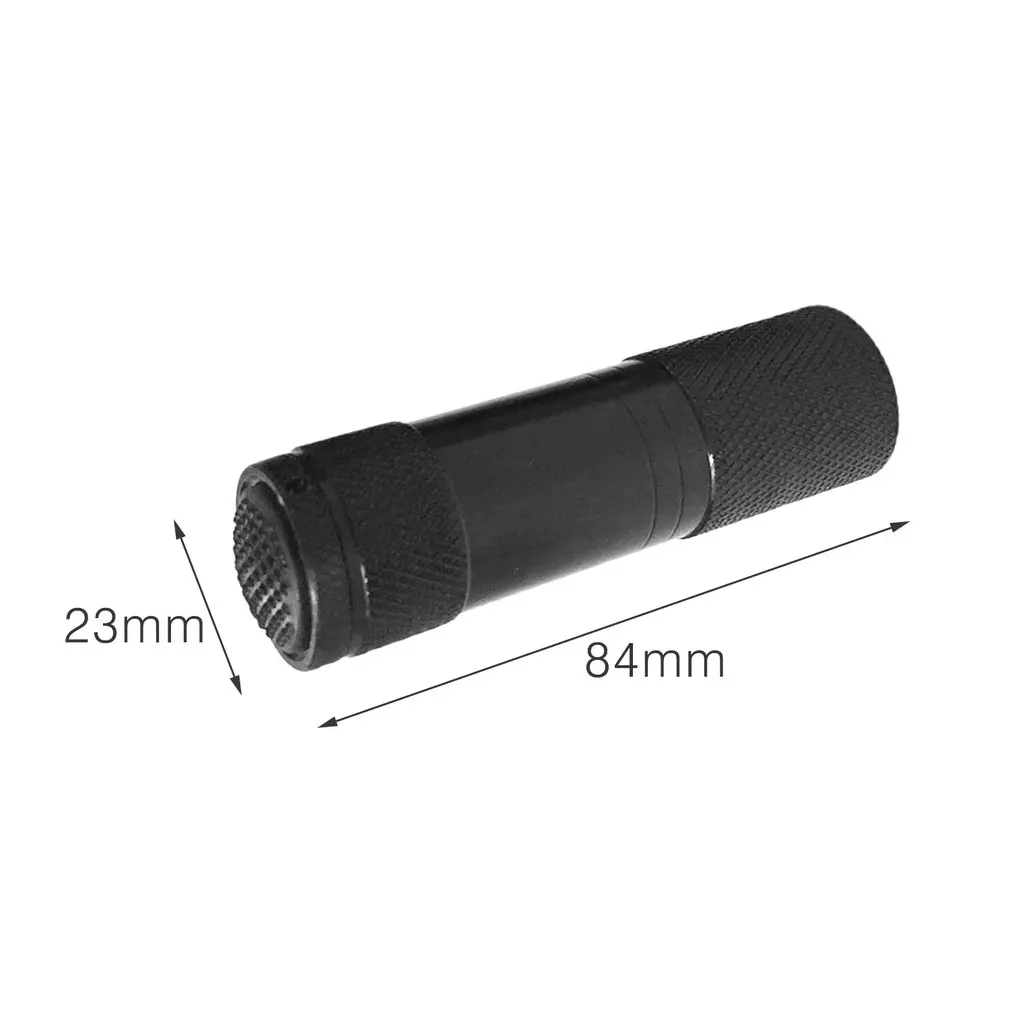Portable UV Flashlight Torch Light Ultra Violet Light Blacklight UV Lamp Battery For Marker Checker Detection
Portable UV Flashlight Torch Light Ultra Violet Light Blacklight UV Lamp Battery For Marker Checker Detection
