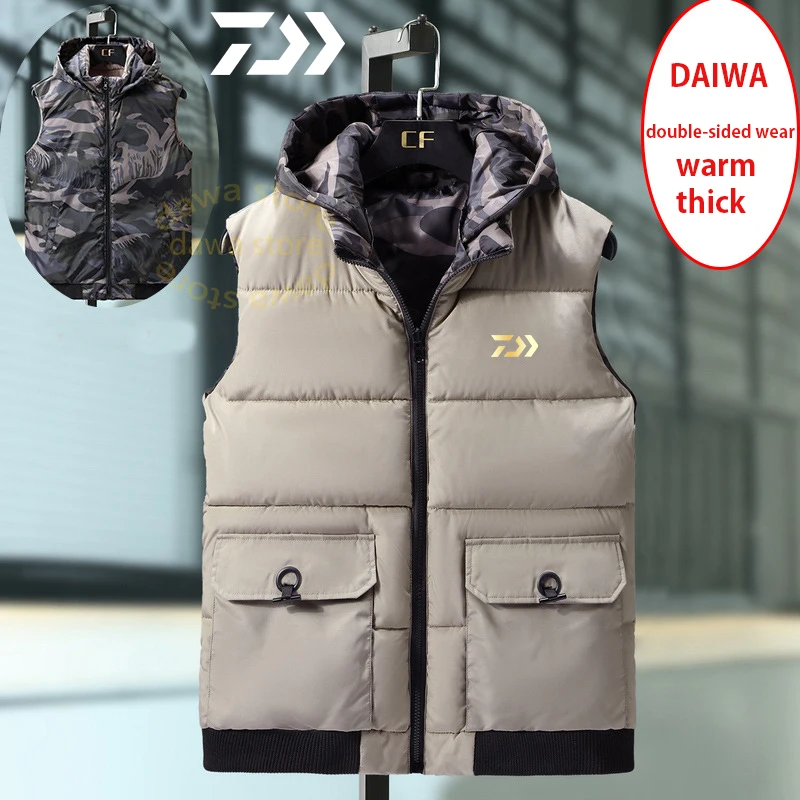 Жилет Daiwa 2020 года, куртка без рукавов для рыбалки, одежда для рыбалки, Осень-зима, теплая утепленная Двусторонняя одежда, рубашка для рыбалки ...
Жилет Daiwa 2020 года, куртка без рукавов для рыбалки, одежда для рыбалки, Осень-зима, теплая утепленная Двусторонняя одежда, рубашка для рыбалки ...