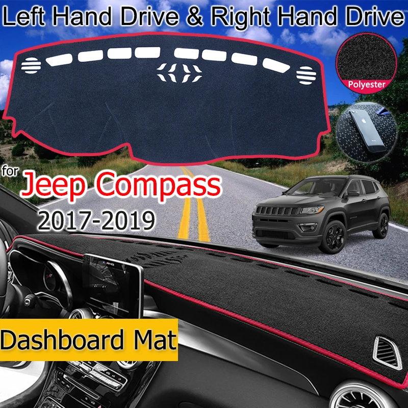 Противоскользящий коврик для Jeep Compass 2017-2019 MK2, накладка на приборную панель, солнцезащитный козырек, защитный коврик, автомобильные аксессуа...
Противоскользящий коврик для Jeep Compass 2017-2019 MK2, накладка на приборную панель, солнцезащитный козырек, защитный коврик, автомобильные аксессуа...
