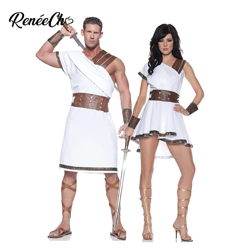 Reneecho Greek Warrior Costume For Men Women Olympian Warrior Costume Couple Halloween Costume For Adult
Reneecho Greek Warrior Costume For Men Women Olympian Warrior Costume Couple Halloween Costume For Adult